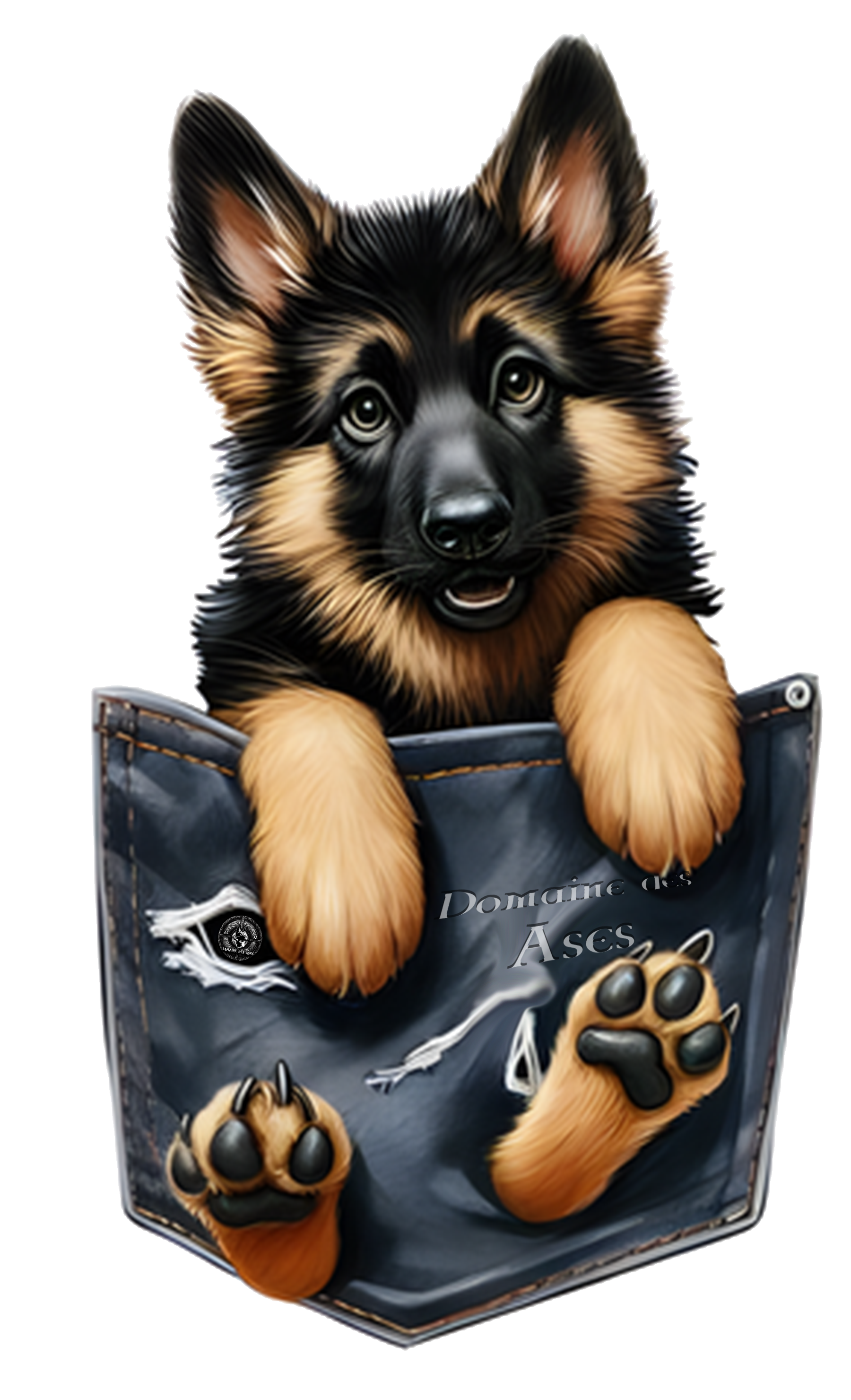 bébé berger allemand